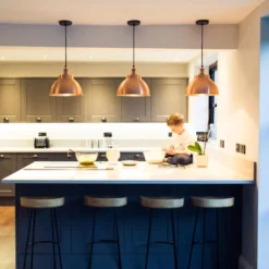 Brooklyn Dome Pendant - 13 Inch - Copper -Industville Shop BR DP13 C CHHRINDUSTVILLEB2CKITCHENKIDSCHILDRENBLONDEBOYSITTINGPYJAMASMORNINGWHITE NinaCallow5