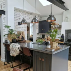 Brooklyn Dome Pendant - 13 Inch - Pewter & Copper -Industville Shop BR DP13 PC PHHRINDUSTVILLEB2CKITCHENDININGROOM dreambound74 5 1f48b938 1baa 473d 986e 1058af6763a3