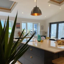 Brooklyn Dome Pendant - 17 Inch - Pewter & Copper -Industville Shop BR DP17 CP PH LR INDUSTVILLE B2C KITCHEN KITCHEN ISLAND pebbledash forever 1