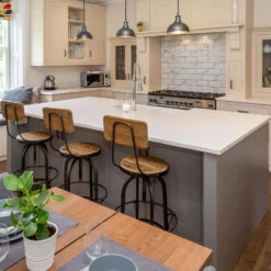 Brooklyn Dome Pendant Light - 8 Inch - Pewter 13 Brooklyn Dome Pendant Light - 8 Inch - Pewter -Industville Shop BR DP8 P PH Industville RESIDENTIAL HR KITCHEN DININGTABLE GREY PLANT prospecthouseyork