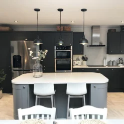 Brooklyn Dome Pendant Light - 8 Inch - Pewter 14 Brooklyn Dome Pendant Light - 8 Inch - Pewter -Industville Shop BR DP8 P PH LR INDUSTVILLE B2C KITCHEN GREY STOOL ISLAND FRIDGE FLOWER TOASTER no16 thebuttsbungalow