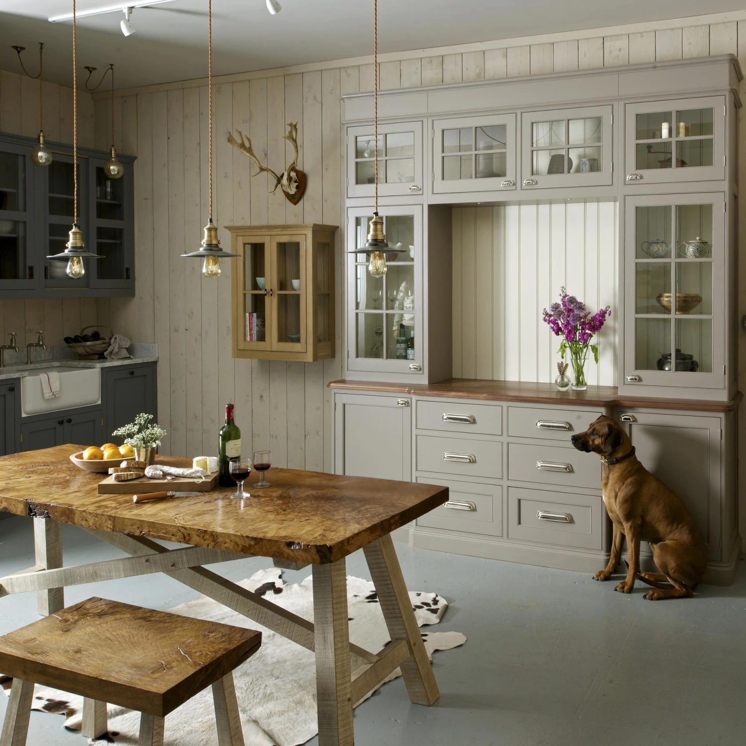 Brooklyn Flat Pendant - 8 Inch - Pewter 6 Brooklyn Flat Pendant - 8 Inch - Pewter - Image 6