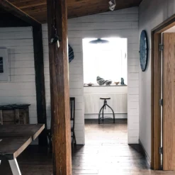 Cooper Solid Wood & Metal Adjustable Bar Stool - 34 Inch -Industville Shop BR GBLP ST C W Industville 1042x1042 LIVING ROOM HALLWAY STUDY RESIDENTIAL Mission House Studio