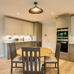 Brooklyn Giant Hat Flush Mount - 21 Inch - Pewter 8 Brooklyn Giant Hat Flush Mount - 21 Inch - Pewter -Industville Shop BR GHFM21 P INDUSTVILLE B2C KITCHEN DesignedbyTheBrightonKitchenCompanythebrightonkitchenco