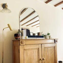 Brooklyn Glass Dome Wall Light - 8 Inch -Industville Shop BR GLDWL8 BH LR INDUSTVILLE B2C BEDROOM CABINET MIRROR rosieandthefarm