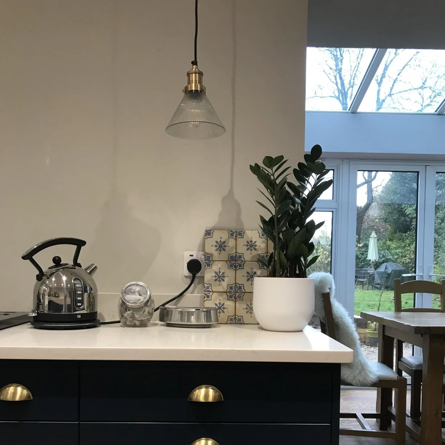 Brooklyn Glass Funnel Pendant - 7 Inch 8 Brooklyn Glass Funnel Pendant - 7 Inch - Image 8