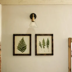 Brooklyn Glass Funnel Wall Light - 7 Inch -Industville Shop BR GLFWL7 BHHRINDUSTVILLEB2CBEDROOM dovecotebarnswww.dovecotebarnsyork.co .uk 7