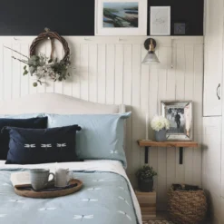 Brooklyn Glass Funnel Wall Light - 7 Inch -Industville Shop BR GLFWL7 BH HR INDUSTVILLE B2C BEDROOM the indigo hous 2