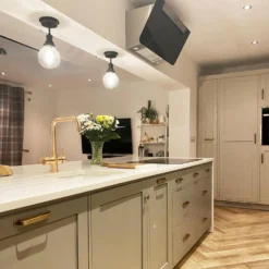 Brooklyn Outdoor & Bathroom Globe Flush Mount Light - Pewter -Industville Shop BR IP65 FM PH PR GLG INDUSTVILLE B2C KITCHEN helly happyhomelife 4 1