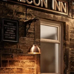 Brooklyn Outdoor & Bathroom Dome Pendant - 13 Inch - Copper -Industville Shop BR OD DP13 Industville OUTDOOR COMMERCIAL Andy Haslam 4