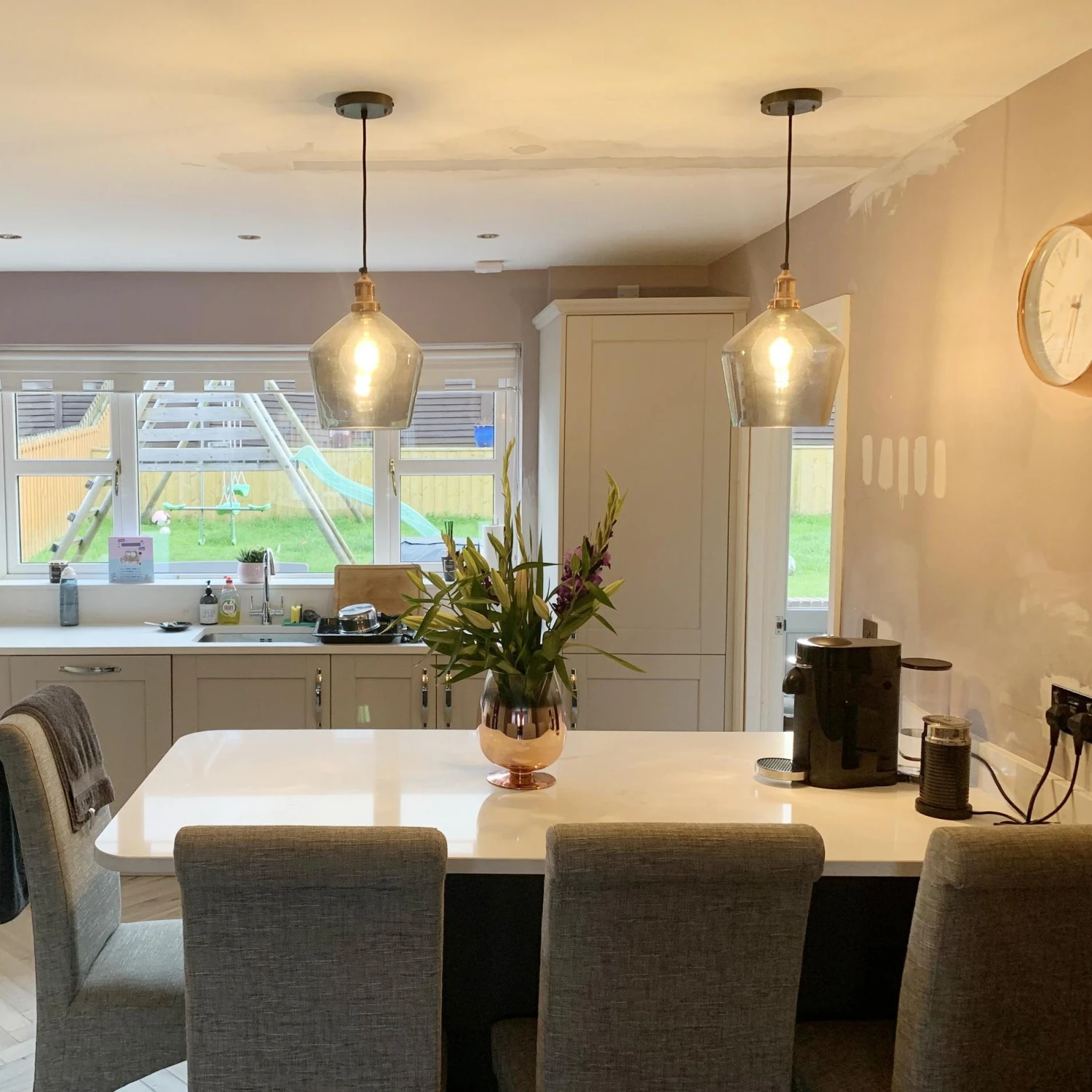 Brooklyn Tinted Glass Schoolhouse Pendant - 10 Inch - Smoke Grey 9 Brooklyn Tinted Glass Schoolhouse Pendant - 10 Inch - Smoke Grey - Image 9