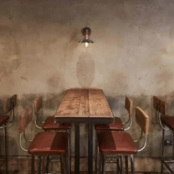 Brooklyn Umbrella Wall Light - 8 Inch - Pewter -Industville Shop BR UWL P Industville 1042X1042 BAR COMMERCIAL Humble Grape Battersea 3