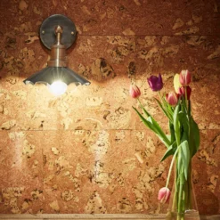 Brooklyn Umbrella Wall Light - 8 Inch - Pewter -Industville Shop BR UWL8 P Industville 1042X1042 RESTAURANT COMMERCIAL Humble Grape St Brides Passage