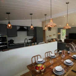 Brooklyn Balloon Cage Pendant - 6 Inch - Copper -Industville Shop BYX44Y M