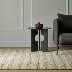 Brigg Hand Woven Jute Rug - Cream -Industville Shop Brigg Handwoven Jute Rug Cream Lifestyle RG 12 HWJ CR