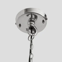 Retro Large Pendant - 17 Inch - Black -Industville Shop ESE27 Holder Chrome Industville Lighting Chain PlasticFlex Retro RT E CCNH 54ce6007 8698 45b0 9930 b37113ef74e9