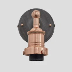 Brooklyn Opal Glass Schoolhouse Wall Light - 5.5 Inch -Industville Shop ESE27 Holder Copper Industville Lighting Wall Brooklyn BR WL C b13d1944 d82b 4632 87cb 526fe0536773