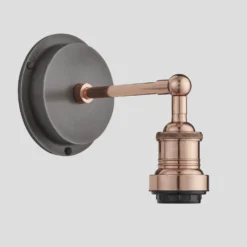 Brooklyn Outdoor & Bathroom Globe Wall Light - Copper -Industville Shop ESE27 Holder Copper Industville Lighting Wall Brooklyn BR IP65 WLH C