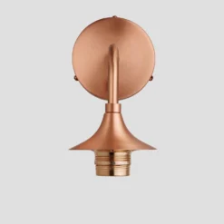 Chelsea Dome Wall Light - 8 Inch - Pewter -Industville Shop ESE27 Holder Copper Industville Lighting Wall Chelsea CH WL C