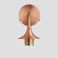 Chelsea Tinted Glass Dome Wall Light - 8 Inch - Smoke Grey -Industville Shop ESE27 Holder Copper Industville Lighting Wall Chelsea CH WL C 762505ee 0e40 457a 9482 6ffe3f3afb7f