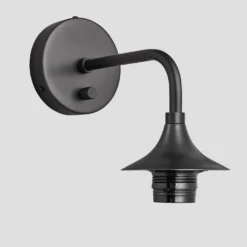 Chelsea Opal Glass Dome Wall Light - 8 Inch 22 Chelsea Opal Glass Dome Wall Light - 8 Inch -Industville Shop ESE27 Holder Pewter Industville Lighting Wall Chelsea CH WL P Angled a771810f bc8d 4305 98e6 1e0a4e80efcc