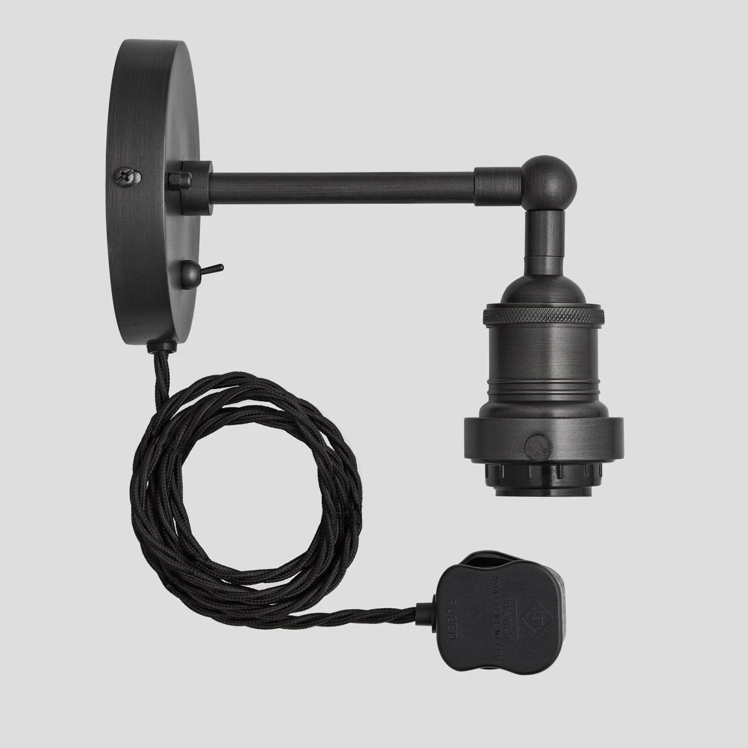 Brooklyn Flat Wall Light - 8 Inch - Copper - With Plug 3 Brooklyn Flat Wall Light - 8 Inch - Copper - With Plug - Image 3