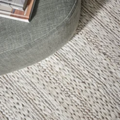 Brigg Hand Woven Jute Rug - Cream -Industville Shop Natural Brigg Handwoven Jute Cream Rug Industville RG 12 HWJ CR LIVING ROOM