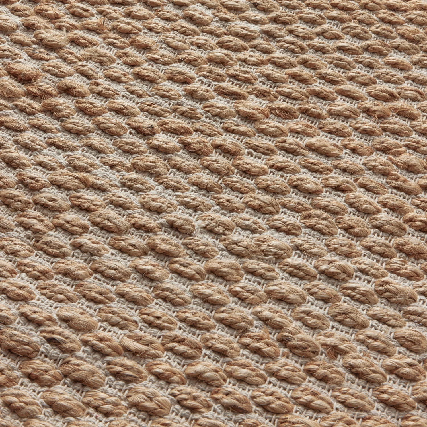 Hale Hand Woven Jute Rug - Natural & Cream 7 Hale Hand Woven Jute Rug - Natural & Cream - Image 7
