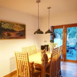 Old Factory Pendant - 12 Inch - Pewter -Industville Shop OF P12 P LPHLRINDUSTVILLEB2CDININGROOMCATPETLyleTorok