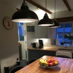 Old Factory Pendant - 12 Inch - Pewter -Industville Shop OF P12 P LPHLRINDUSTVILLEB2CKITCHENSianOnions 6