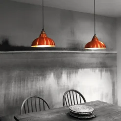 Old Factory Pendant - 12 Inch - Copper 11 Old Factory Pendant - 12 Inch - Copper -Industville Shop OF P12 Industville RESIDENTIAL DININGROOM JenniferSmith DavidEyre Walker4 7