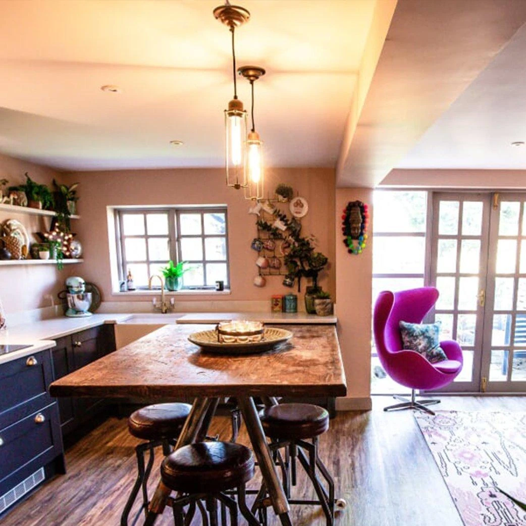 Orlando Cylinder Pendant - 3 Inch - Brass - Image 5