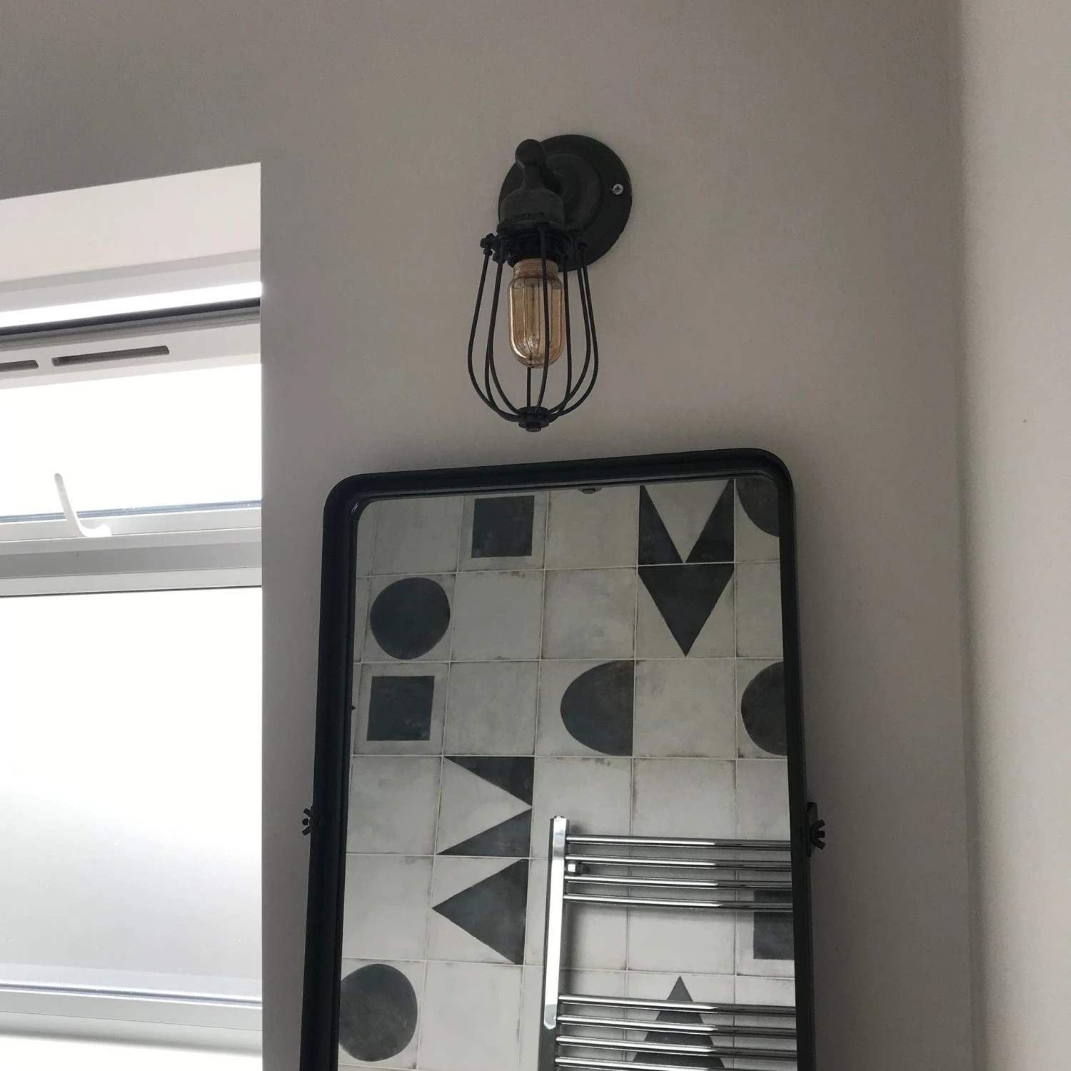 Orlando Wire Cage Wall Light - 4 Inch - Pewter 7 Orlando Wire Cage Wall Light - 4 Inch - Pewter - Image 7