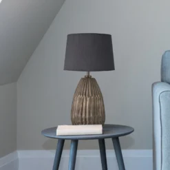 Ornate Thistle Table Lamp - Brass - Base Only -Industville Shop ORN THTL B GR SEM INDUSTVILLE B2B HOTEL BO Closeup