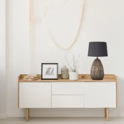 Ornate Thistle Table Lamp - Brass