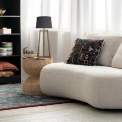 Ornate Tripod Table Lamp - Brass