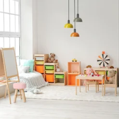 Sleek Dome Pendant - 8 Inch - Sage Green -Industville Shop SL DP8 Y PH SL DP8 SG PH SL DP8 O PH INDUSTVILLE B2C KIDS ROOM AdobeStock 1 00a49c94 741a 4542 b56d 0ef13de49f8c