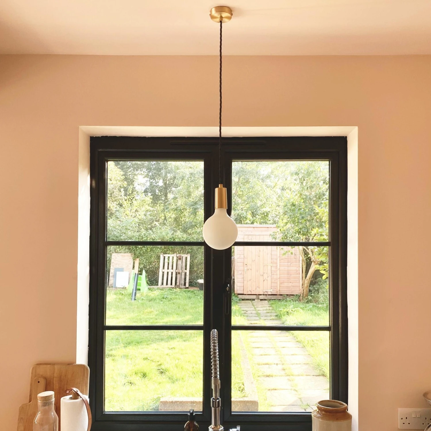 Sleek Edison Pendant - 1 Wire - Brass - Pre-order - Expected W/c 13th Of May 8 Sleek Edison Pendant - 1 Wire - Brass - Pre-order - Expected W/c 13th Of May - Image 8