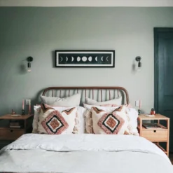 Sleek Edison Wall Light - Pewter -Industville Shop SL EWL P HR INDUSTVILLE B2C BEDROOM GREEN PINK megmonde