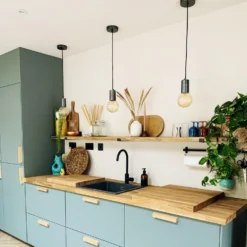 Sleek Large Edison Pendant - 1 Wire – Pewter 11 Sleek Large Edison Pendant - 1 Wire – Pewter -Industville Shop SL LE1WP P INDUSTVILLE B2C KITCHEN UpstyleYourHome 2