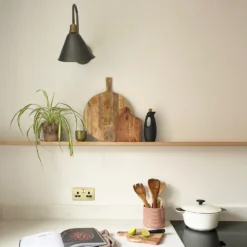 Swan Neck Cone Wall Light - 8 Inch - Pewter - Pre-order - Expected W/c 20th Of May -Industville Shop SN CWL8 P LR INDUSTVILLE B2C KITCHEN COOKBOOK GREY PLANTS athomewiththeraines 2