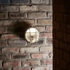 Bulkhead Outdoor & Bathroom Round Light - 8 Inch - Gunmetal -Industville Shop Sgt Peppers 0409