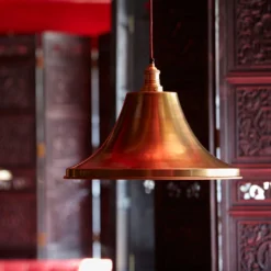 Brooklyn Giant Bell Pendant - 20 Inch - Brass -Industville Shop Tiger 28579