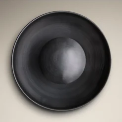 Boston Round Metal Diffuser Wall Light Flush Mount - 13 Inch - Pewter