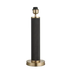 Knurled Pillar Table Lamp - Black -Industville Shop table lamp base knurled pillar black industville lighting KN PILTL BK BO 8aa3000f eb45 47c0 b889 6df24c91ded6