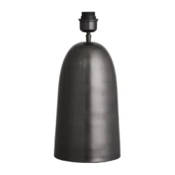 Pillar Geometric Bell Table Lamp - Pewter 15 Pillar Geometric Bell Table Lamp - Pewter -Industville Shop table lamp base pillar geometric bell pewter industville lighting PIL GE BLTL P BO