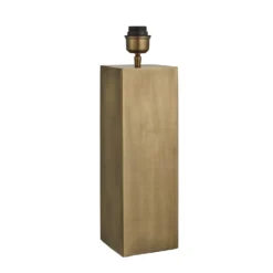 Pillar Square Table Lamp - Brass 32 Pillar Square Table Lamp - Brass -Industville Shop table lamp base pillar geometric square brass PIL GE SQTL B BO angled 2c8a4152 c1a2 44e1 aff5 28956d750c7a