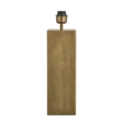 Pillar Square Table Lamp - Brass 33 Pillar Square Table Lamp - Brass -Industville Shop table lamp base pillar geometric square brass PIL GE SQTL B BO front c2d0b33e 535a 4145 a12c ac3cab241cab