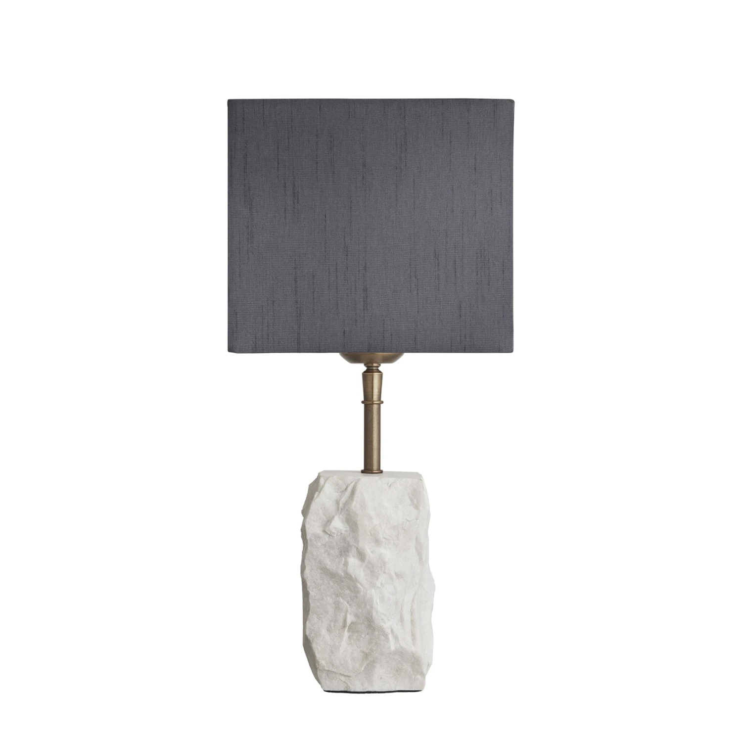 Marble Small Ridge Table Lamp - White - Image 4