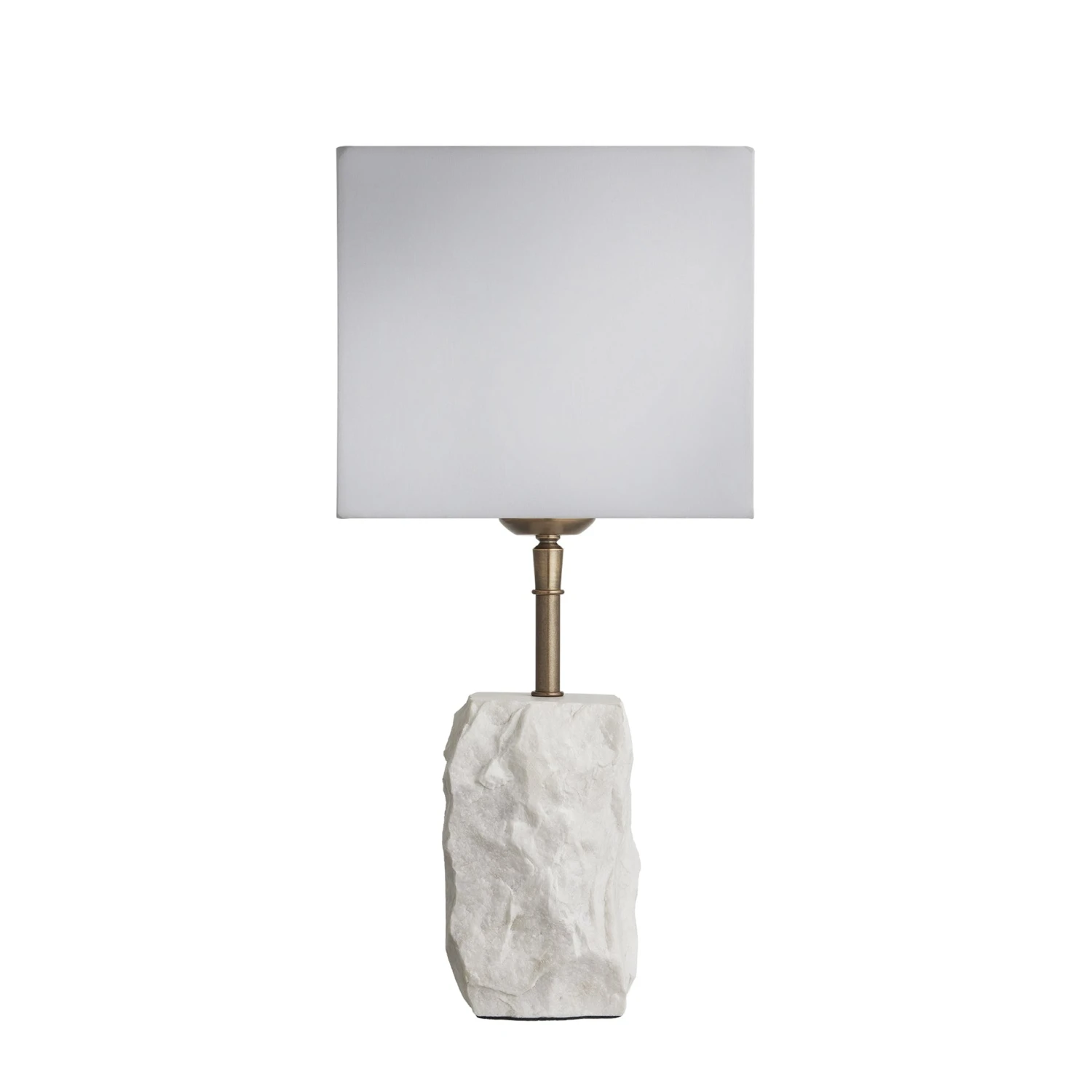 Marble Small Ridge Table Lamp - White - Image 6
